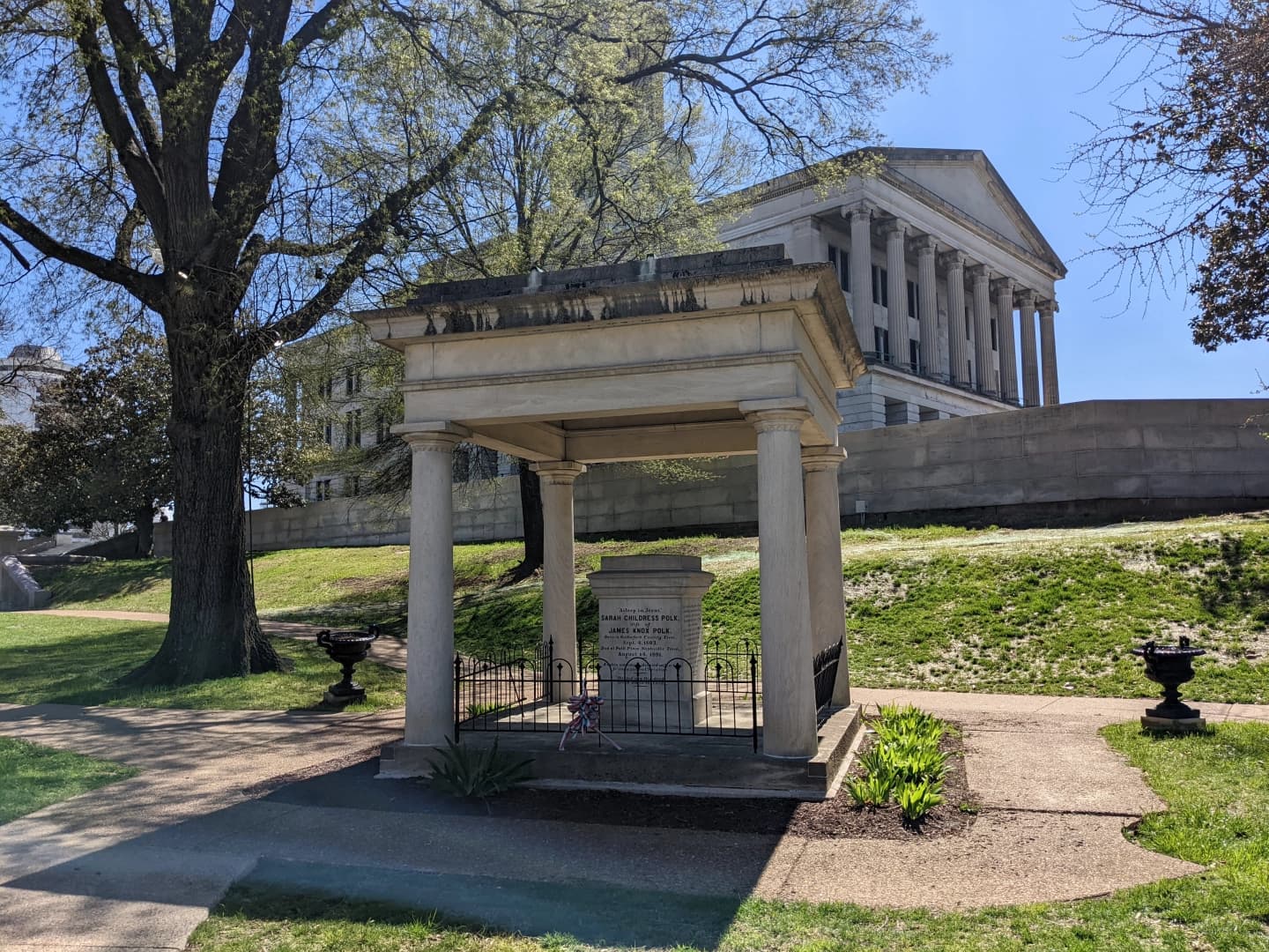 President James K Polk Tomb